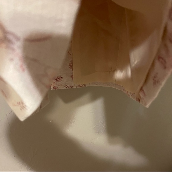 Banu París vintage floral print rose button ablazer jacket sz 8 - Picture 2 of 7